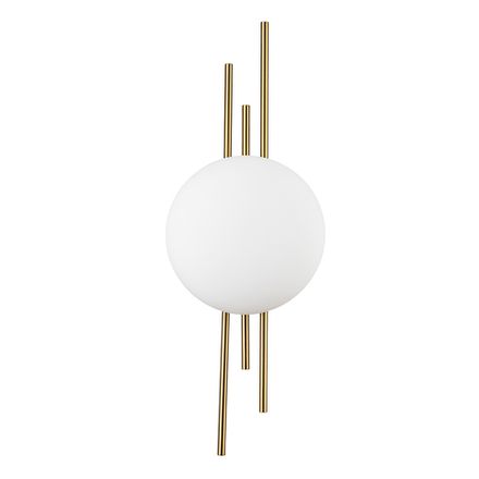 Настенный светильник Indigo 14007/1W Brass, 1хLED