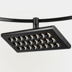 267637 Светильник 48V д/1-фазн трека DUE LED 24W 1500LM 90G ЧЕРНЫЙ 3000K IP20