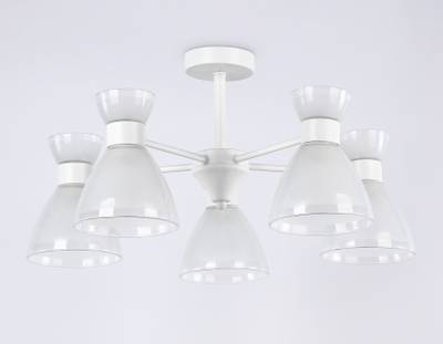 Светильник подвесной TR3179/5 WH белый E27/5 max 40W D570*280