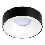 L01002027 Светильник LEVIGO MR16/HP16 БЕЛЫЙ/ЧЕРНЫЙ МАТОВЫЙ (010020+510027)