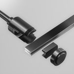 Крепление настенное Wall одинарное удлиненное Flarity черный, TRA155CW-SL1-B. TM Maytoni