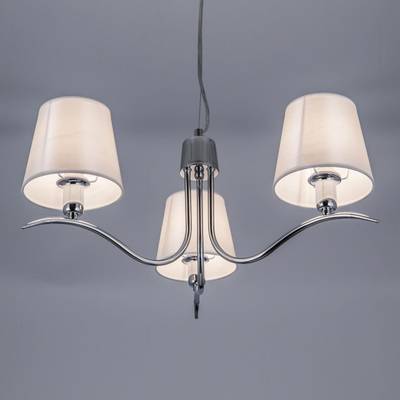 Citilux Эмма CL439131 Люстра подвесная с абажурами Хром