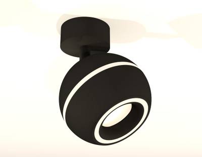 Комплект поворотного светильника с дополнительной подсветкой XM1102015 SBK черный песок MR16 GU5.3 LED 3W 4200K (A2210, C1102, N7111)