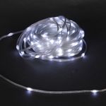 A-509 WT гирлянда светодиодная, 30м, 300LED "Капля", 220V, прозрачный шлейф, с контроллером