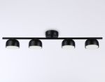 Светильник накладной TN71029/4 BK черный GX53/4 max 12W 600*80*140