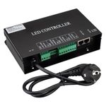 Контроллер HX-SPI-DMX-SL-4P (4096 pix, 220V, TCP/IP, add, ArtNet) (Arlight, IP20 Металл, 2 года)
