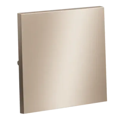 VLSM000110 Клавиша для выключателя/переключателя одноклавишного, S70 Metal (платина). (ТМ Maytoni)
