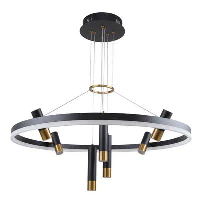 Подвесная люстра Daur 3097-8P, LED*48W + 7*LED*3W, 4690LM, 4000K. ТМ F-Promo