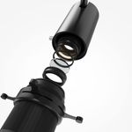 Трековый светильник Gala Exility 3000K 10Вт 20°-35°, TR108-2-10W3K-B. TM Maytoni
