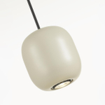 5060/1GA PENDANT ODL24 377 цвет слонов.кости/черный/металл Подвес GU10 LED 4W COCOON