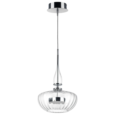 804400 Люстра ASTRA LED 12W 600LM ХРОМ/ПРОЗРАЧНЫЙ 3000K Lightstar