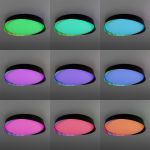 Citilux BONNY CL754351G LED RGB Светильник с пультом Черный+Клён