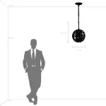 727011 Люстра VERONA 1х40W E14 ЗОЛОТО/ПРОЗРАЧНЫЙ Lightstar