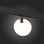 ST359.436.15 Магнитный трековый светильник Черный LED 1*15W 3000K 760Lm Ra>80 120° IP20 L150xW28xH211 48V