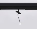 Крепеж трековый для корпуса DIY D60mm Magnetic 220V A2545 BK черный 232*60*80