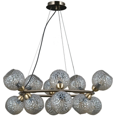 IL0452-12PASQ-79 AB светильник потолочный ILLUMICO, E14х12