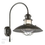 4164/1WA NATURE ODL19 745 коричневый/прозрачный Уличный настенный светильник IP44 E27 1*60W DANTE