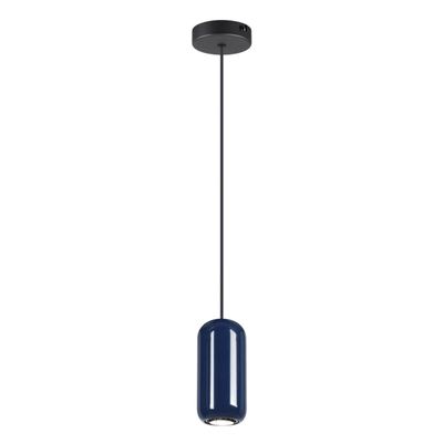 5053/1E PENDANT ODL24 375 черный/синий/металл Подвес GU10 LED 4W OVALI