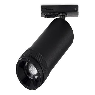 ST384.446.10 Св-к трек. Черный LED 1*10W 4000K 900Lm Ra>90 10-55о IP20 L160xW50xH- 220V