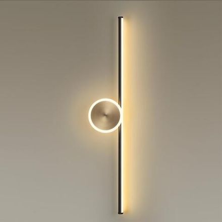 6601/18WL HIGHTECH ODL23 315 черный/античная бронза/металл Настенный св-к IP20 LED 18W 1080Лм 3000K STILO