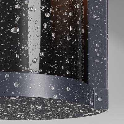 Настенный светильник (бра) Conf E27x1, IP54, O451WL-01GF. TM Maytoni