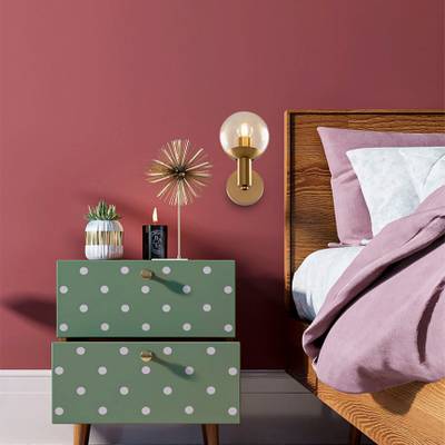 Настенный светильник (бра) Globo FR5175WL-01BS, E27х1. TM Maytoni