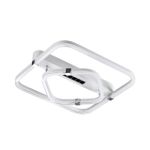 7665/64LS MITRA LED SN Светильник пластик/белый LED 64Вт 3000-4000-6000K 545х505 IP20 пульт ДУ TRECKY