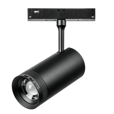 209037 Светильник 48V для трека UNO LED 12W 1000LM 10-55G ЧЕРНЫЙ МАТОВЫЙ 3000K