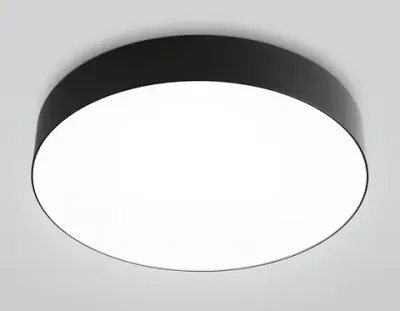 Светильник светодиодный потолочный с пультом FZ1365 BK черный IP20 60W 3000-6500K 490*80 (ПДУ ИК)