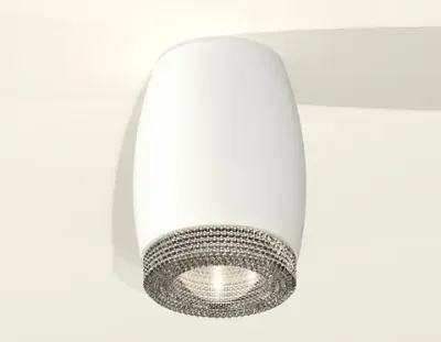 Комплект накладного светильника XS1122010 SWH/CL белый песок/прозрачный MR16 GU5.3 (C1122, N7191)