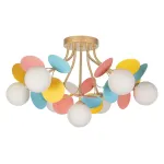 Потолочная люстра Arte Lamp PEACOCK A1369PL-7MD, 7хG9