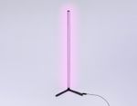 Светильник светодиодный напольный RGB с пультом FL8022 BK черный LED 15W RGB D32*1250 (ПДУ РАДИО 2.4G)