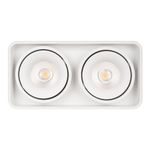Светильник SP-CUBUS-S195x100-2x8W Warm3000 (WH, 45 deg, 230V) (Arlight, IP20 Металл, 3 года)