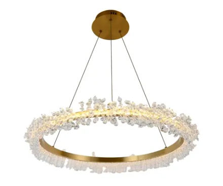 08244,36A(4000K) Подвес Лаура латунь d80 h150 Led 40W (4000K)