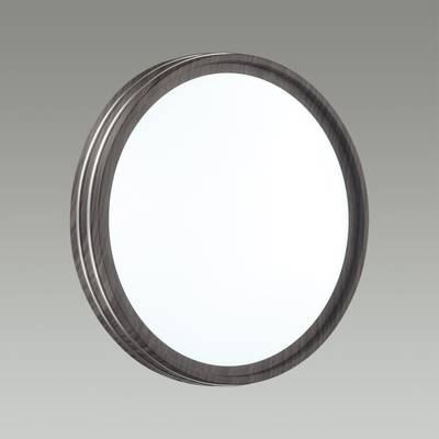 7604/CL PALE SN 124 Светильник пластик/белый/венге/хром LED 30Вт 4000К D280 IP43 TROSTO