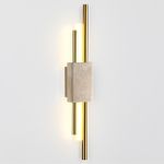 7034/10WL L-VISION ODL26 Настенный светильник светильник камень/акрил/металл IP20 LED 10W 3000K 220V TRAVERTINO
