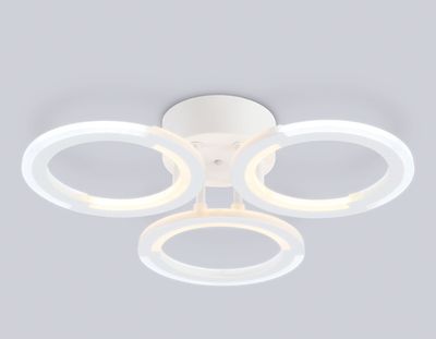 Светильник светодиодный потолочный FA8942/3 WH белый 32W 3000-6000K D420*95 (ПДУ ИК)