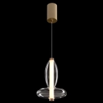 Светильник подвесной Crystal Lux QUASAR SP7W LED TRANSPARENT 3791/207