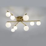 CL209293 GLOB Бронза Св-к Люстра