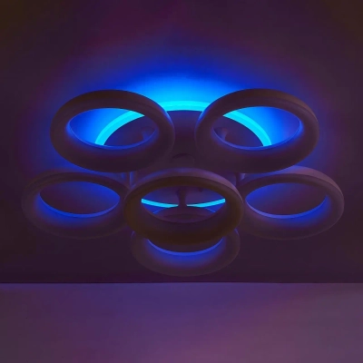 Citilux Паркер Смарт CL225A160E RGB Умная люстра Белая