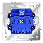 VLS040203 Розетка встраиваемая VOLTUM S70 с заземлением и защитными шторками, 16А, (кашемир). (ТМ Maytoni)