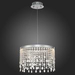 SL6201.103.24 Люстра подвесная ST-Luce Серебристый/Прозрачный LED 1*24W 3000K/4000K/6000K