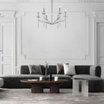 Умная потолочная люстра 60142/6 хром