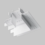 Коннектор угловой Radity встраиваемый белый, TRA084CL-12W. TM Maytoni