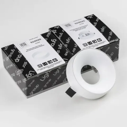 L01002020 Светильник LEVIGO MR16/HP16 БЕЛЫЙ МАТОВЫЙ (010020+510020)