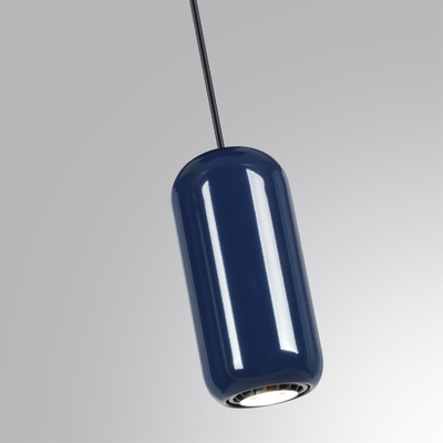 5053/1E PENDANT ODL24 375 черный/синий/металл Подвес GU10 LED 4W OVALI