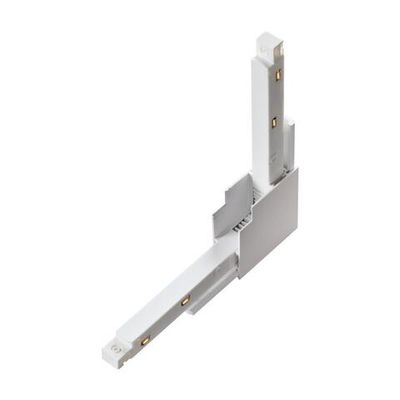 135123 SHINO NT21 043 белый Соединитель с токопроводом для шинопровода Г-образный IP20 48V FLUM