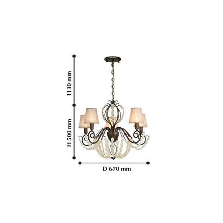 Подвесная люстра Lily 2305-5P. ТМ Favourite
