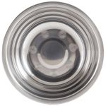 Миска Bowl-15, объем 0,5 л, с расширенными краями, из нерж стали, зеркальная полировка, диа 15 см