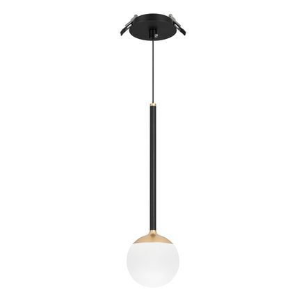 Светильник SP-BEADS-HANG-BUILT-T-R100-8W Warm3000 (BK-GD, 180 deg, 230V) (Arlight, IP20 Металл, 5 лет)